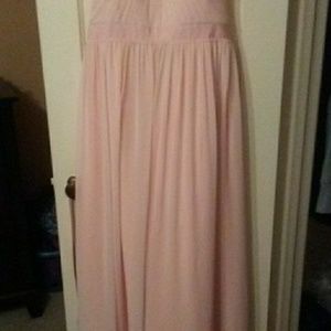 Size 18 NWT pale pink long dress
